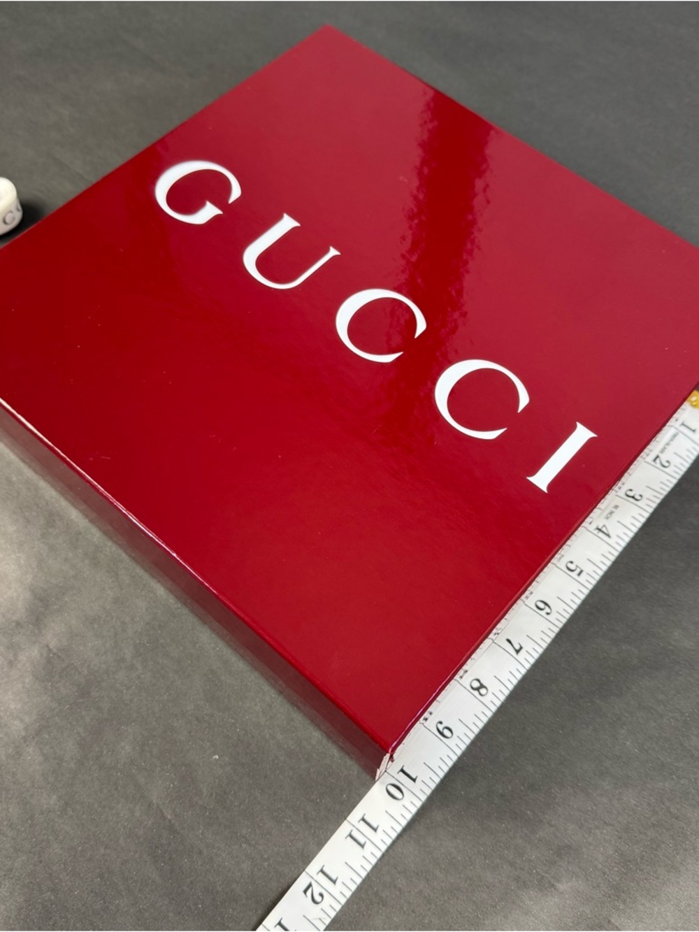 Gucci Luxury Red Packaging Box Bundle Authentic Designer Presentation Set - Picture 5 of 11
